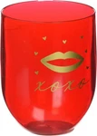 Xoxo Valentine's Holiday Theme Party Favor 15 Oz Plastic Stemless Wine Glass New. Price: $10.99.