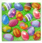 Vtg Easter Paper Luncheon Napkins Design Eggs Holiday Pack Of 20 / 12X12 New. Price: $9.00.