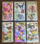 Punch Studio 32-COUNT Paper Guest Towels Dinner Napkins Butterflies Florals New. Price: $16.95.