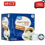 Great Value 100% Arabica French Vanilla Medium Roast Ground Coffee Pods, 48 Ct. New. Price: $17.00.