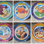Vintage 1997 New - Disney Hercules 9.5" Mcdonalds Dinner Plates Set Of 6. Price: $125.00.