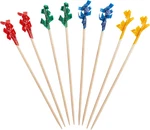 Gusto Cocktail & Food Toothpicks 1000 Count Wooden With Colorful New. Price: $13.92.