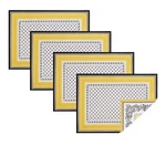 Villeroy And Boch Audun Reversible Cotton Fabric Placemats 14" X 20" Free Ship New. Price: $36.99.