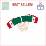 Javd Cyps 100 Pcs Mexico Mexican Toothpick Flags, Small Mini Stick Cupcake New. Price: $8.28.