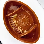 Lot 18 New Football Platters Serving Trays Plates Dishes Reusable By Amscan. Price: $24.95.
