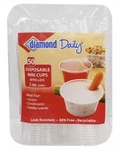 Diamond 41426 Oz Mini Disposable Clear Condiment / Salad Dressing Cups Lids New. Price: $29.89.