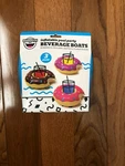 Lot Of 2 - Bigmouth Inflatable Pool Party Beverage Boats Donuts!!! New. Price: $18.99.