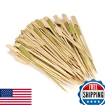 Bamboomn 3.5 Paddle Pick Skewers For Food Drinks Appetizers - 1000 New. Price: $40.58.