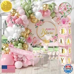 Rainmeadow 338 Pc Baby Bloom Shower Decorations For Girl - Balloon Arch New. Price: $56.05.