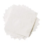Crystalware, 500 Pack White Beverage Paper Napkins, 1 Ply Cocktail For New. Price: $14.29.