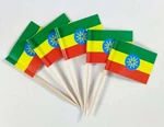 100 Pcs Toothpick Small Mini Ethiopian Cupcake Topper New. Price: $16.82.