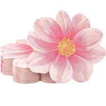 100 Pcs Decorative Floral Paper Napkins Disposable Flower Shaped Cocktail Nap... New. Price: $20.54.