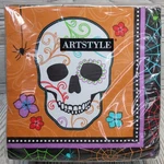 Artstyle Day Of The Dead Sugar Skull Spider Web Decoupage Halloween Paper Napkin New. Price: $24.99.