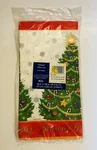 Vintage Christmas Table Cover Whimsical Holiday Decorated Tree Amscan New. Price: $14.99.