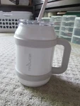 Reduce COLD1 Reusable Mug Tumbler With Handle 50OZ, Opaque Gloss White Used. Price: $27.55.