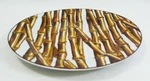 Nicole Miller White Bamboo Dinnerware Sakura Porcelain Appetizer Dessert Plate New. Price: $5.00.