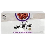 Vanity Fair Extra Absorbent Premium Paper 160 Count (pack Of 1), White New. Price: $10.17.