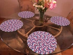 Cait Chaan Home Collect Ericana July 4TH -round Braided Woven New. Price: $40.58.