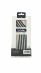 Blksmith Durable Brushed Steel Finish Set Of 4 Straws, Black New. Price: $9.99.