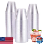Jolly Chef 9 Oz Clear Disposable Plastic Cups 100 Pack New. Price: $23.87.