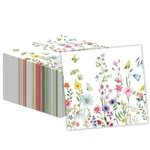 50 Pcs Wildflower Napkins 13 X Inches, Floral Multicolor New. Price: $11.94.