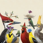 Ppd 20 Pak 5 X Inch Beverage Napkins, Vicki Sawyer, Woody's Annual Party New. Price: $10.95.