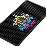 Preboun Bar Mat For Countertop With Fluorescent Pattern 12 X 6 Inch, Black New. Price: $20.23.