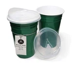 Rolling Sands Reusable Bpa-free 16 Ounce Green Party Cups With Lids 2 Pack,... New. Price: $20.96.