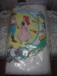 Vntg Beach Prod. Disney's The Little Mermaid Paper Tablecloth 54" X 96" New Nos. Price: $13.99.