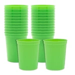 Blue Panda 16 Oz Lime Green Stadium Cups - 24 Count (pack Of 1), New. Price: $25.16.