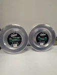 Chinet Crystal 10" Dinner Plates 25 Ct Each Pack Of (50 Total) Strong & New. Price: $34.20.