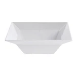 G.e.t. Square White Melamine Serving Bowl - 12"L X 12"W 4"H New. Price: $66.69.