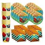 Durable Lake-themed Tableware Set For 16 Birthday Guests Ultimate Fun New. Price: $28.97.