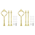 Uxcell 2 Set Tray Stand Handle Cupcake Dessert Plate Hardware Fitting... New. Price: $16.20.