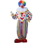 6 Ft Clown Stand Up Cardboard Cutout Life Size Circus Theme Party Decoration .... Price: $43.27.