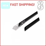 Karat 2,000 Ct 9" Jumbo Straws (5MM Diameter), Individually Wrapped Black (c New. Price: $44.66.