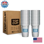 Top 16 Ounce 20 Count Reusable Aluminum Party Cups Cold-holding Recyclable New. Price: $28.32.