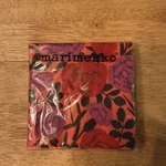 Marimekko Napkin Paper Pink Red Floral Cocktail Square 5 X Finland New. Price: $11.95.