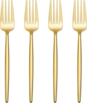 Gold Plastic Knives, Sierware, Disposable Utensils, New. Price: $32.49.