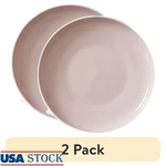 2 Pack Stoneware Dinner Plates Dishwasher Microwave Safe Round Elegant Us. Price: $11.90.