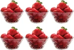 Vikko Glass Bowls, Set Of 6 Decorative Dessert 11.75 Ounce Di New. Price: $33.53.