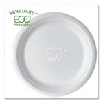 Eco Products EPP013NFA 9" White Sugarcane Plates 500/CARTON New. Price: $104.67.