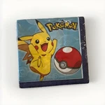 Pokemon Core Pikachu Paper Beverage Napkins 16CT. Party Tableware New!. Price: $9.89.