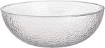 Lillian Collection Stunning Clear Plastic Round Hammered Bowl - 12" (4 Pc.) New. Price: $127.79.