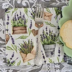 Victorian Trading 10 Perennial Lavender Cottage Paper Napkins 8D New. Price: $15.95.