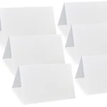 Evaster Place Cards White Blank Pack Of 2.5 * 3.75 100, New. Price: $10.45.
