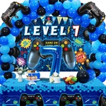 Vlipoeasn 90PCS 7TH Birthday Video Game Party Decorations Set For Boys - Blue... New. Price: $32.17.