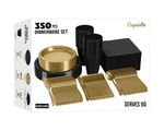 350 Pcs Black & Gold Plastic For Party, Disposable Plates... New. Price: $75.08.