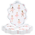 25 Pcs Ballerina Disposable Plates Pink Tutu Ballet Dancer Girls For W... New. Price: $22.72.