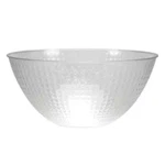 Clear Disposable Salad Deli Food Plastic Serving Pixel Bowl 100 Oz For Parties New. Price: $25.18.